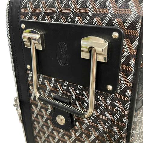 goyard roller luggage|goyard luggage.